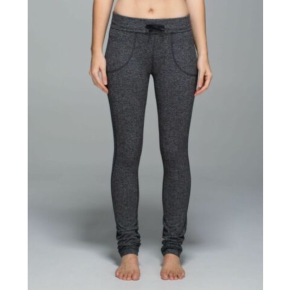 lululemon athletica Pants - Lululemon Skinny Will Pant Herringbone Rare Gray S
